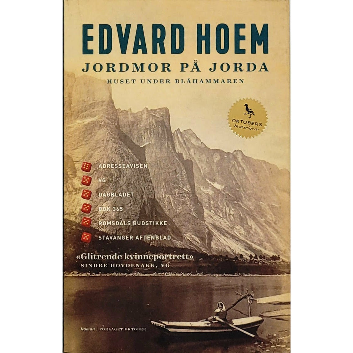Familien fra Rekneslia - Jordmor på jorda, brukte bøker av Edvard Hoem