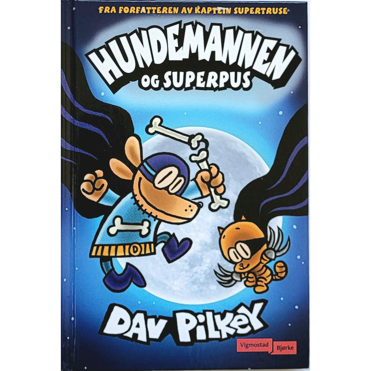 Pilkey, Dav: Hundemannen og Superpus