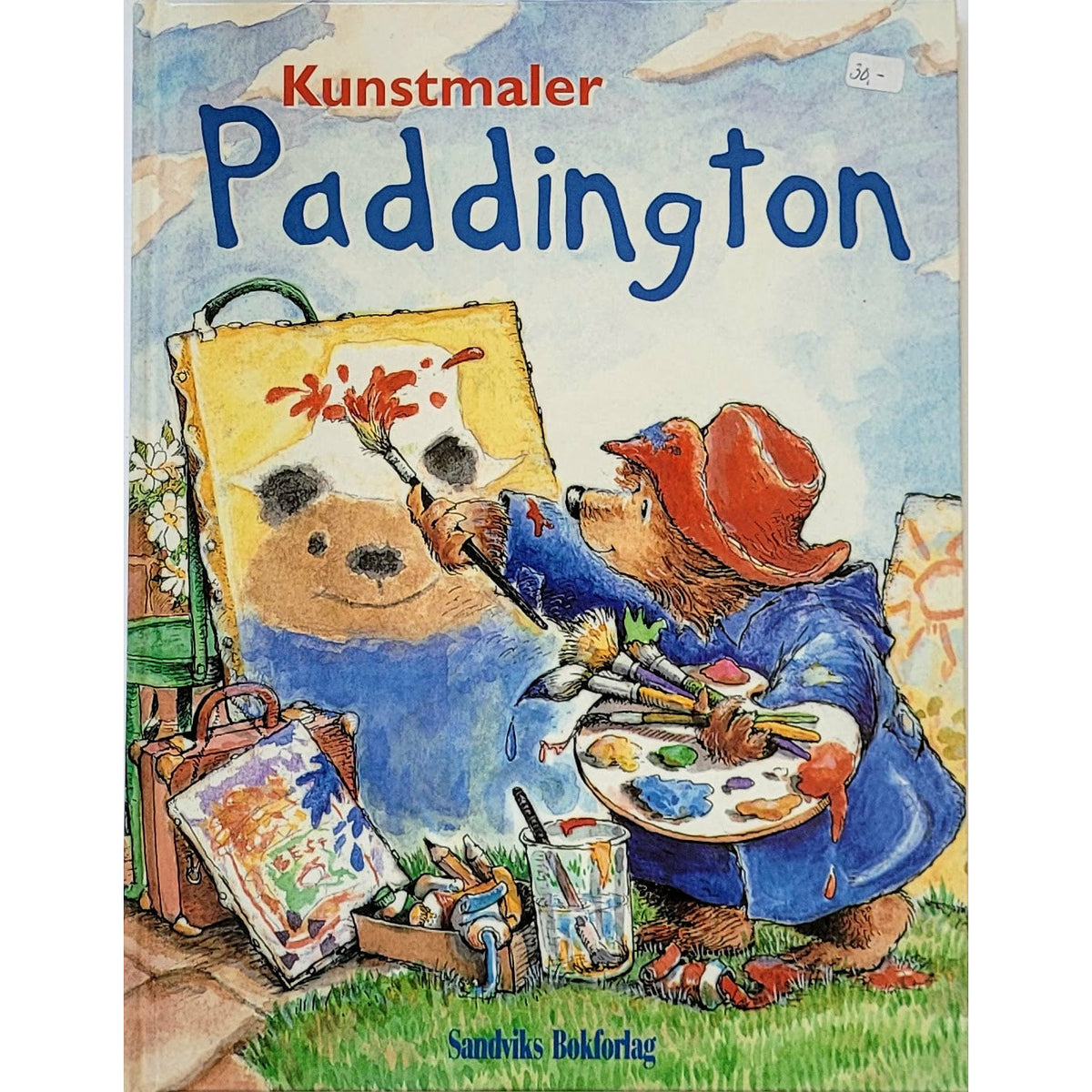 Kunstmaler Paddington, brukte bøker av Michael Bond