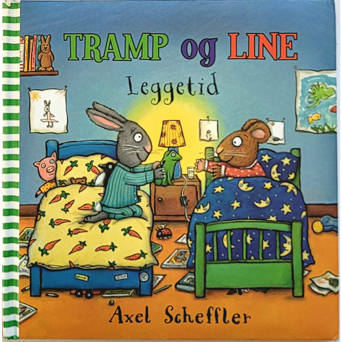 Tramp og Line - Leggetid. Brukte bøker av Axel Scheffler