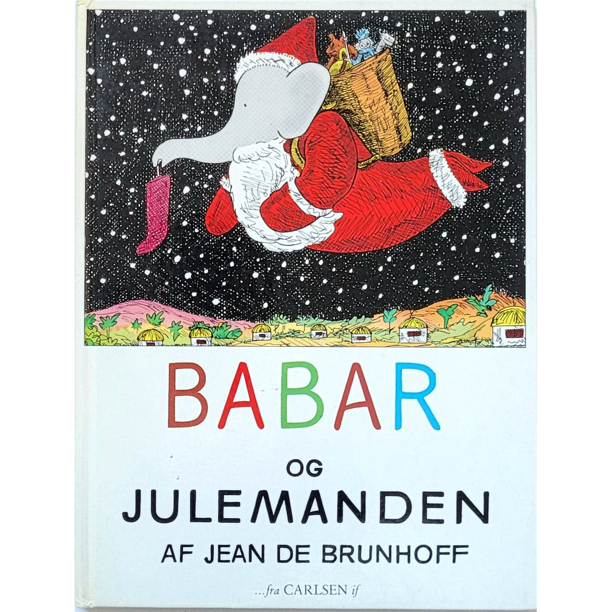 Babar og Julemanden, brukte bøker av Jean de Brunhoff