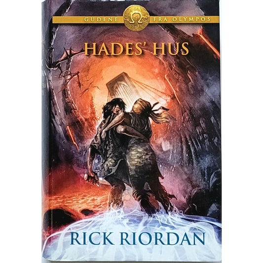 Gudene fra Olympos 4 - Hades' hus, brukte bøker av Rick Riordan