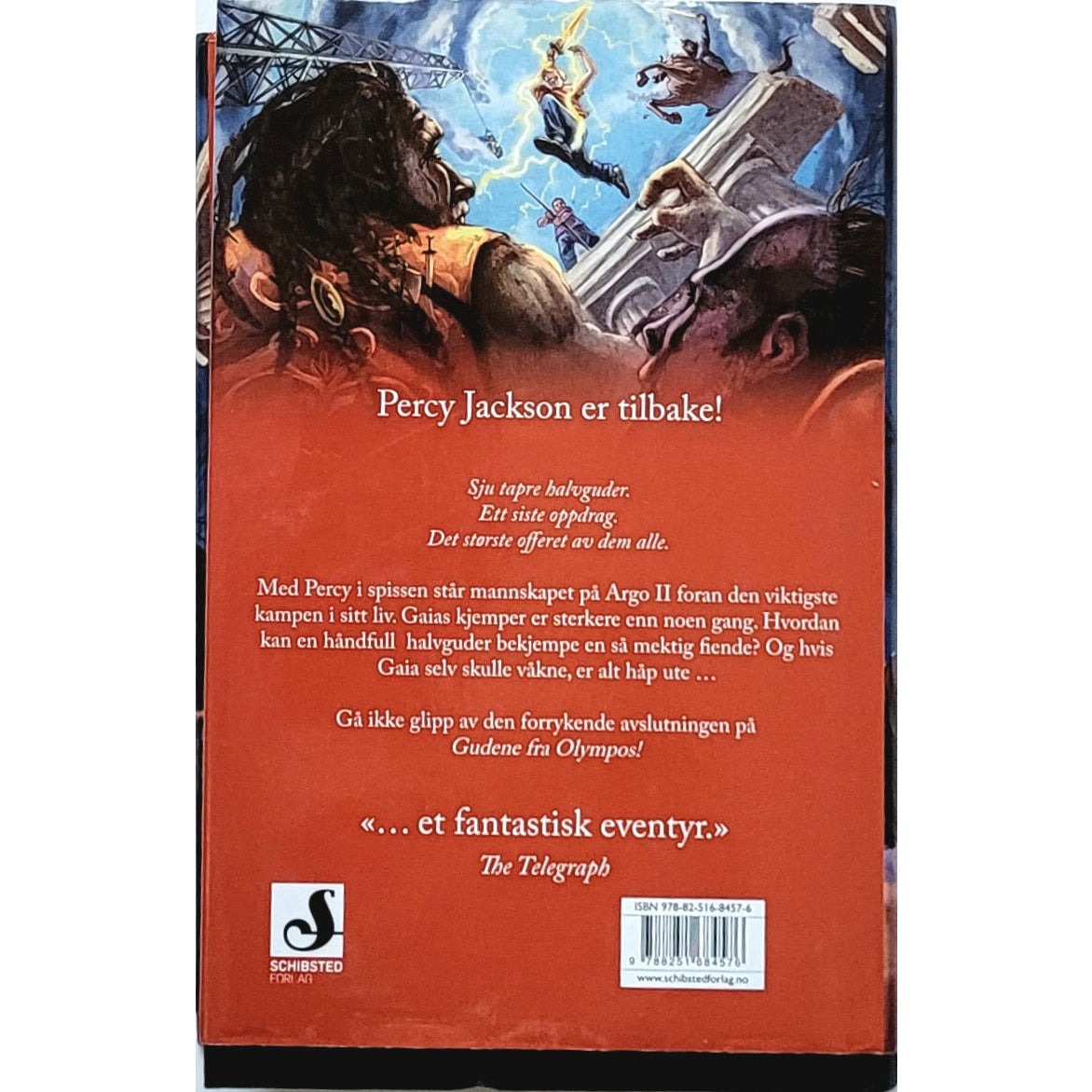 Riordan, Rick: Gudene fra Olympos 5 - Olympos' blod