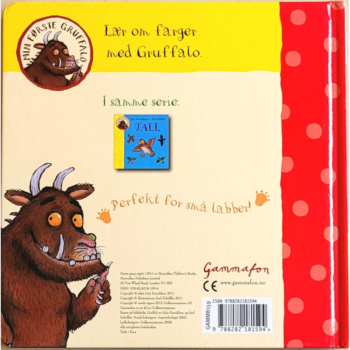 Donaldson, Julia: Farger