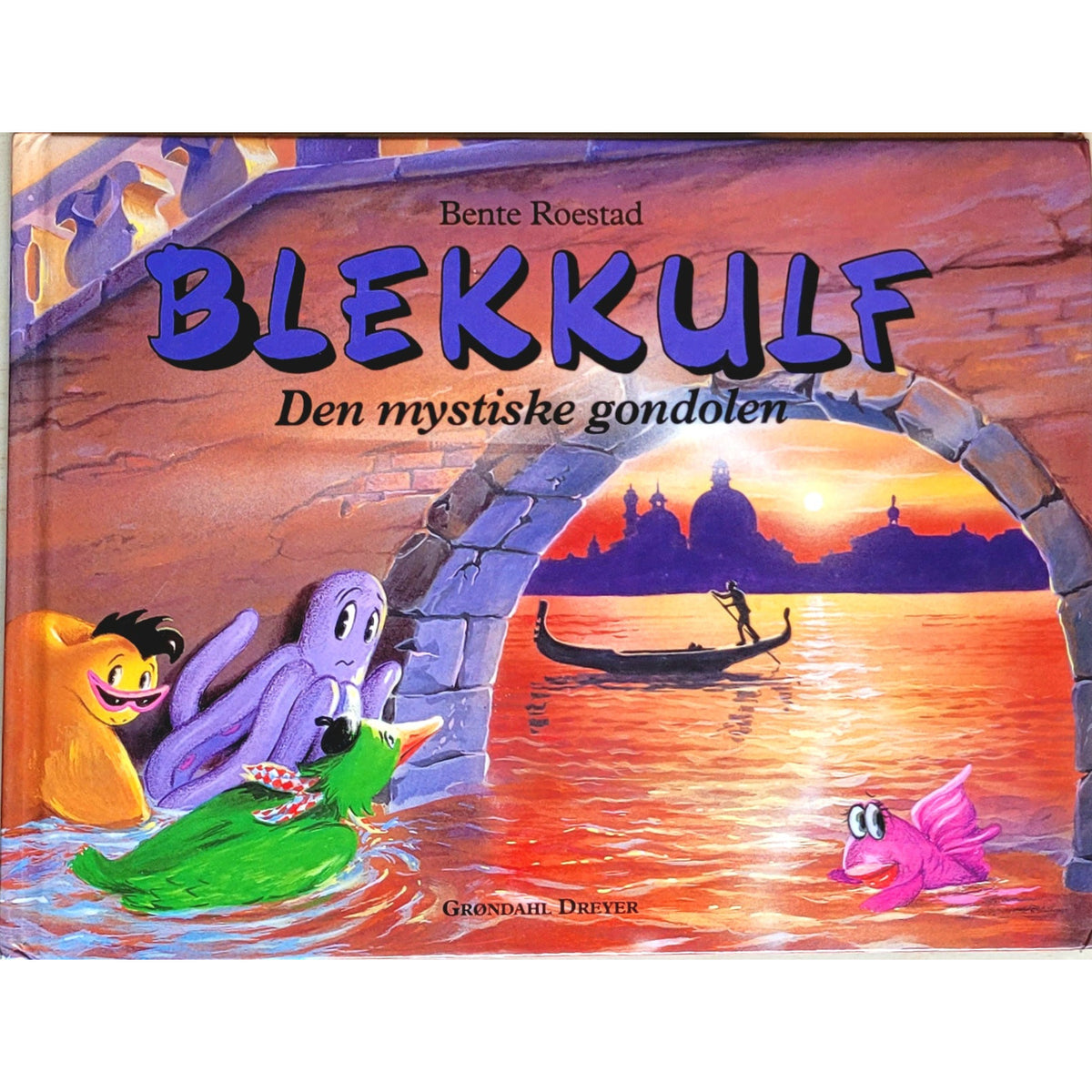 Blekkulf - Den mystiske gondolen, brukte bøker av Bente Roestad