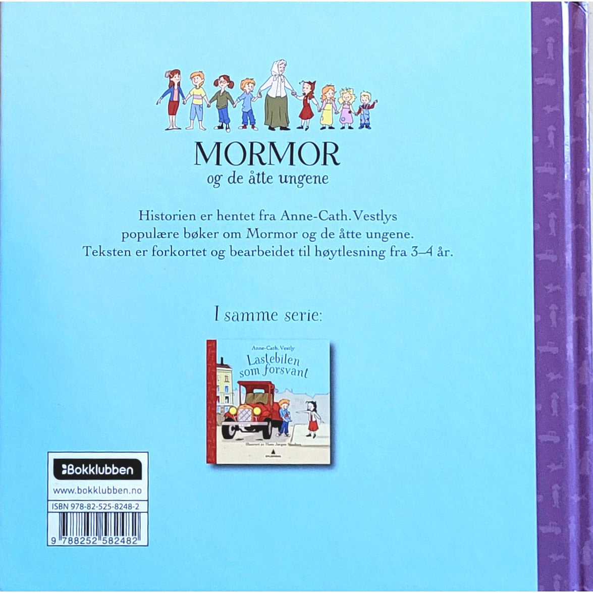 Vestly, Anne-Cath: Mormor og de åtte ungene får hund