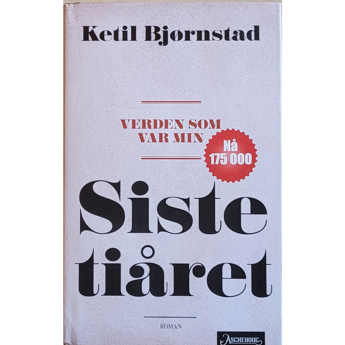 Verden som var min - Siste tiåret, brukte bøker av Ketil Bjørnstad