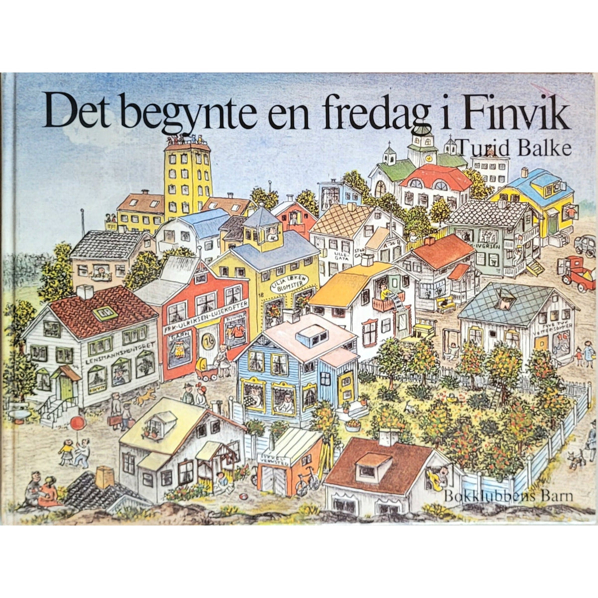 Det begynte en fredag i Finvik, brukte bøker av Turid Balke