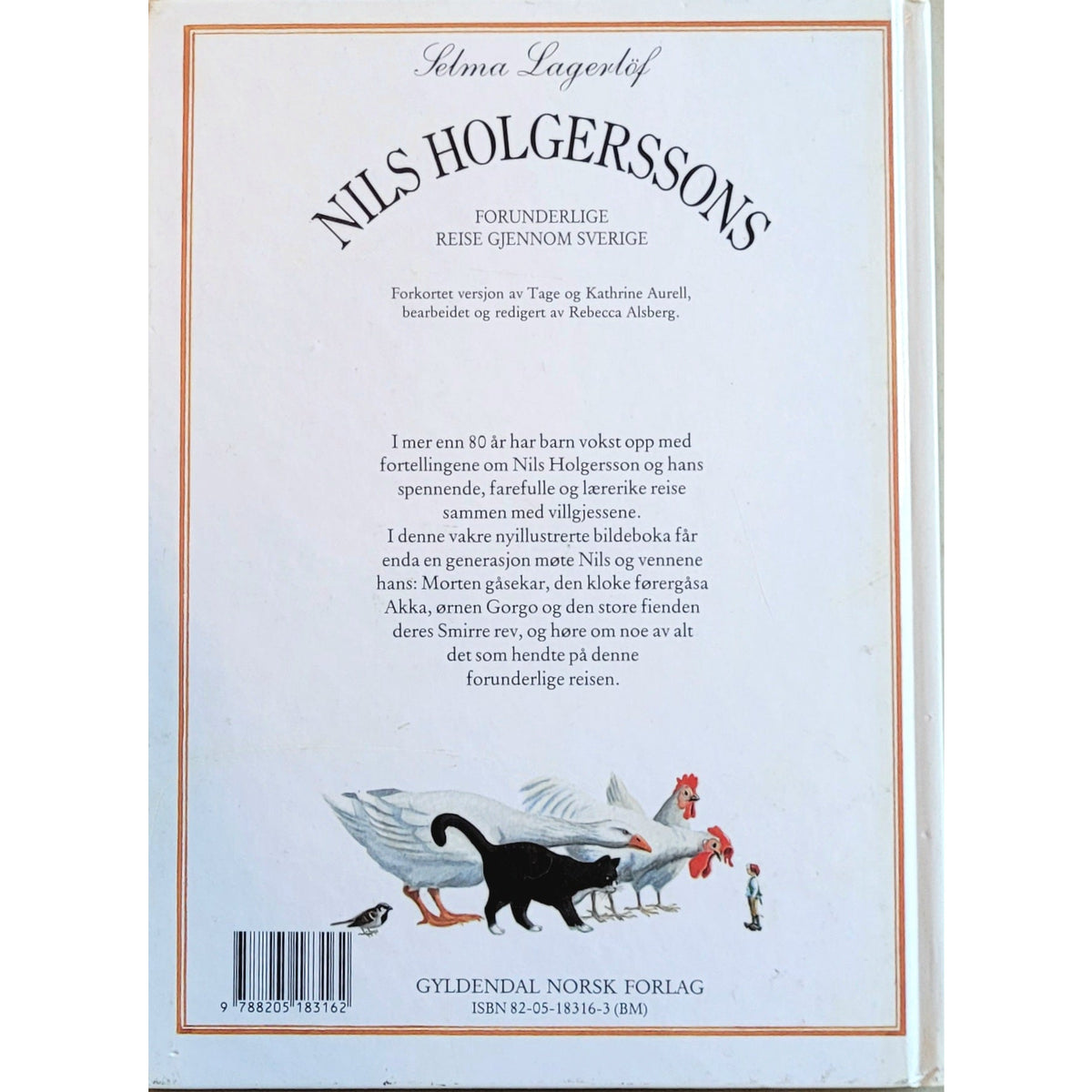 Lagerlöf, Selma: Nils Holgerssons forunderlige reise gjennom Sverige