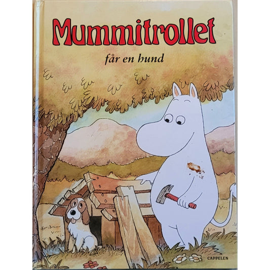 Mummitrollet får en hund, brukte bøker