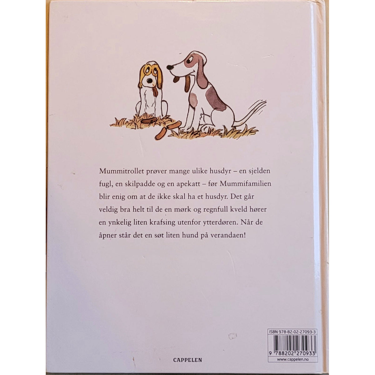 Mummitrollet får en hund