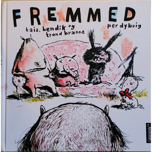 Dyra på gården 3 - Fremmed, brukte bøker av Kaia, bendik og Trond Brænne og Per Dybvig