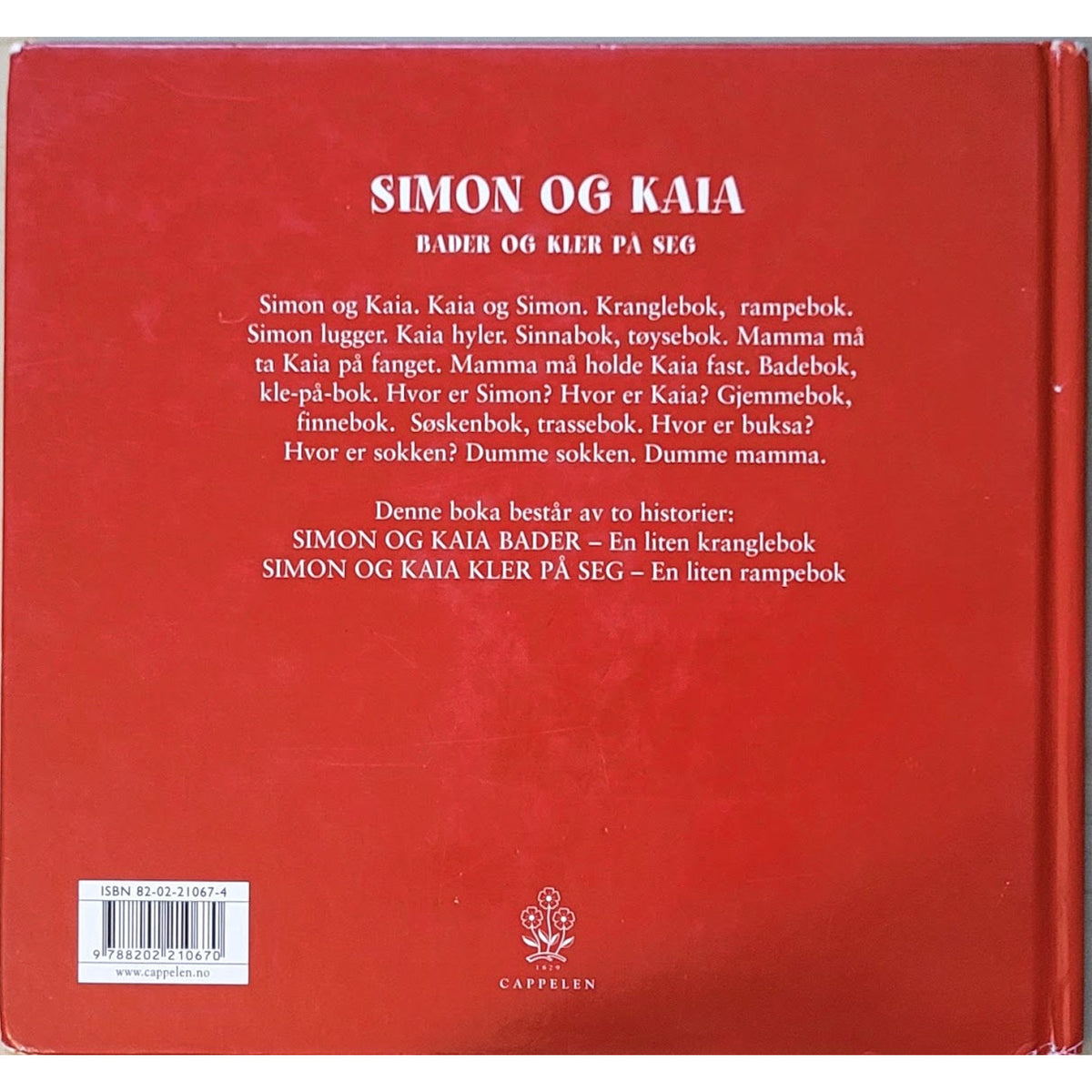Dahle, Gro: Simon og Kaia bader og kler på seg
