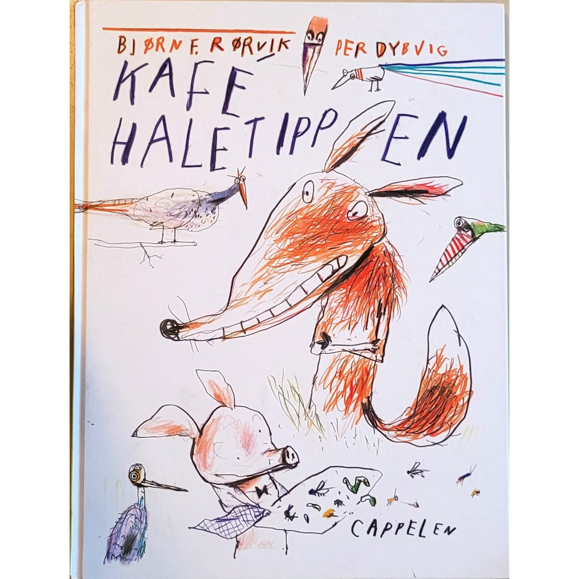 Kafé Haletippen, brukte bøker av Bjørn F. Rørvik