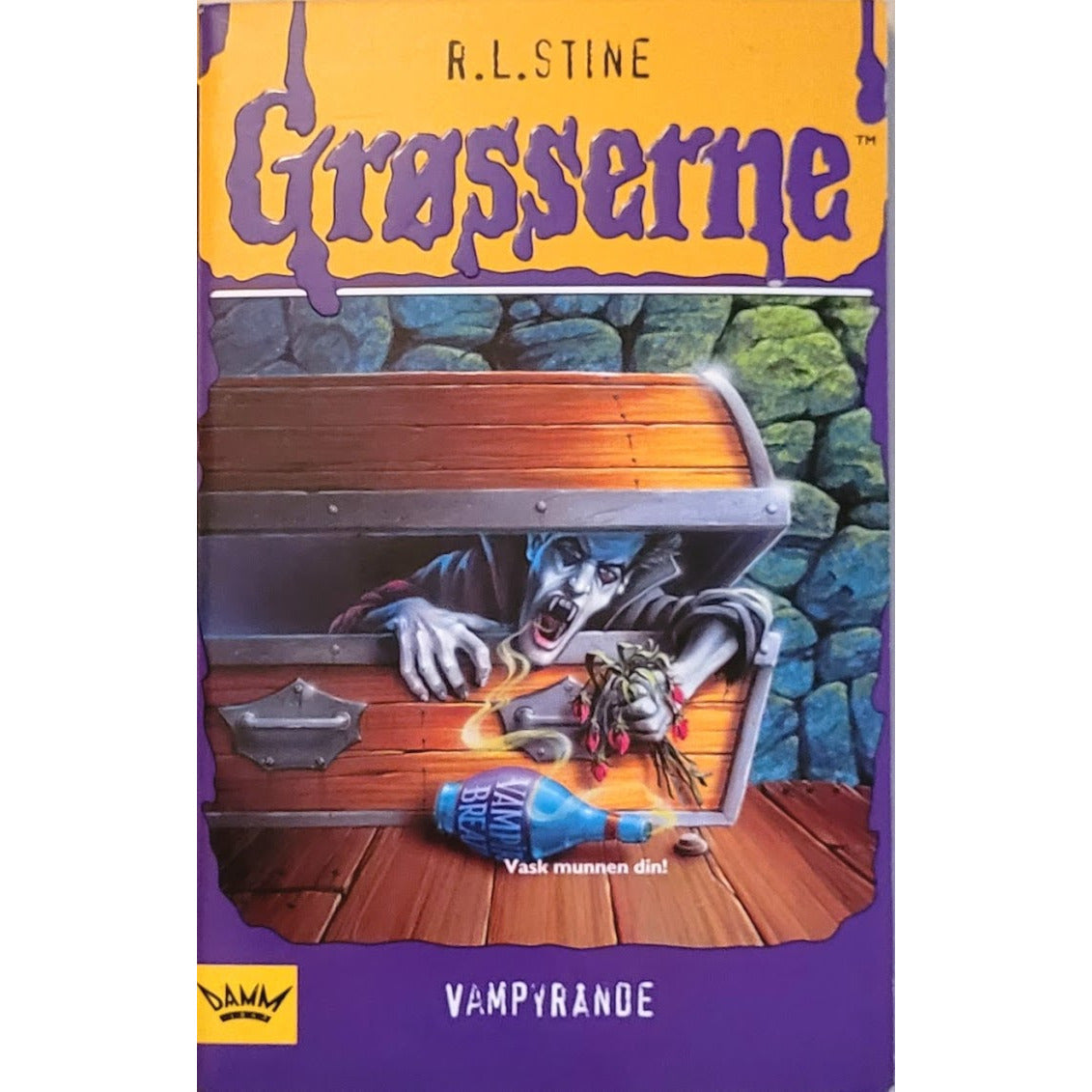 Grøsserne 49 - Vampyrånde - Brukte bøker av R.L. Stine