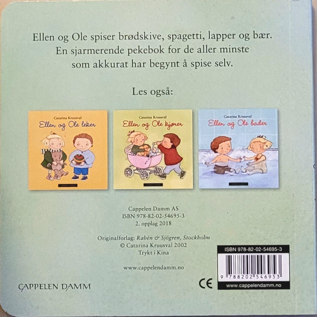Kruusval, Catarina: Ellen og Ole spiser