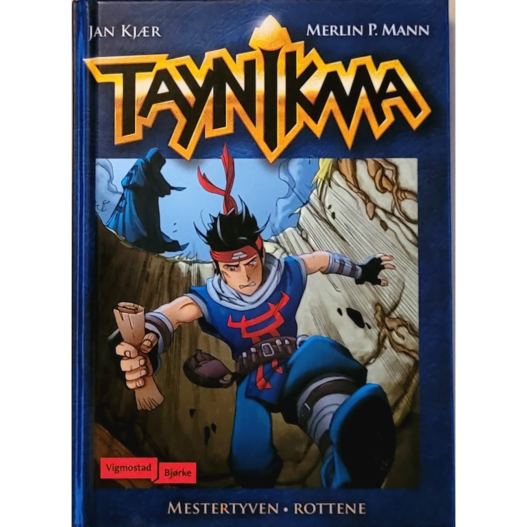 Taynikma 1: Mestertyven - Rottene - Brukte barnebøker av Jan Kjær og Merlin P. Mann
