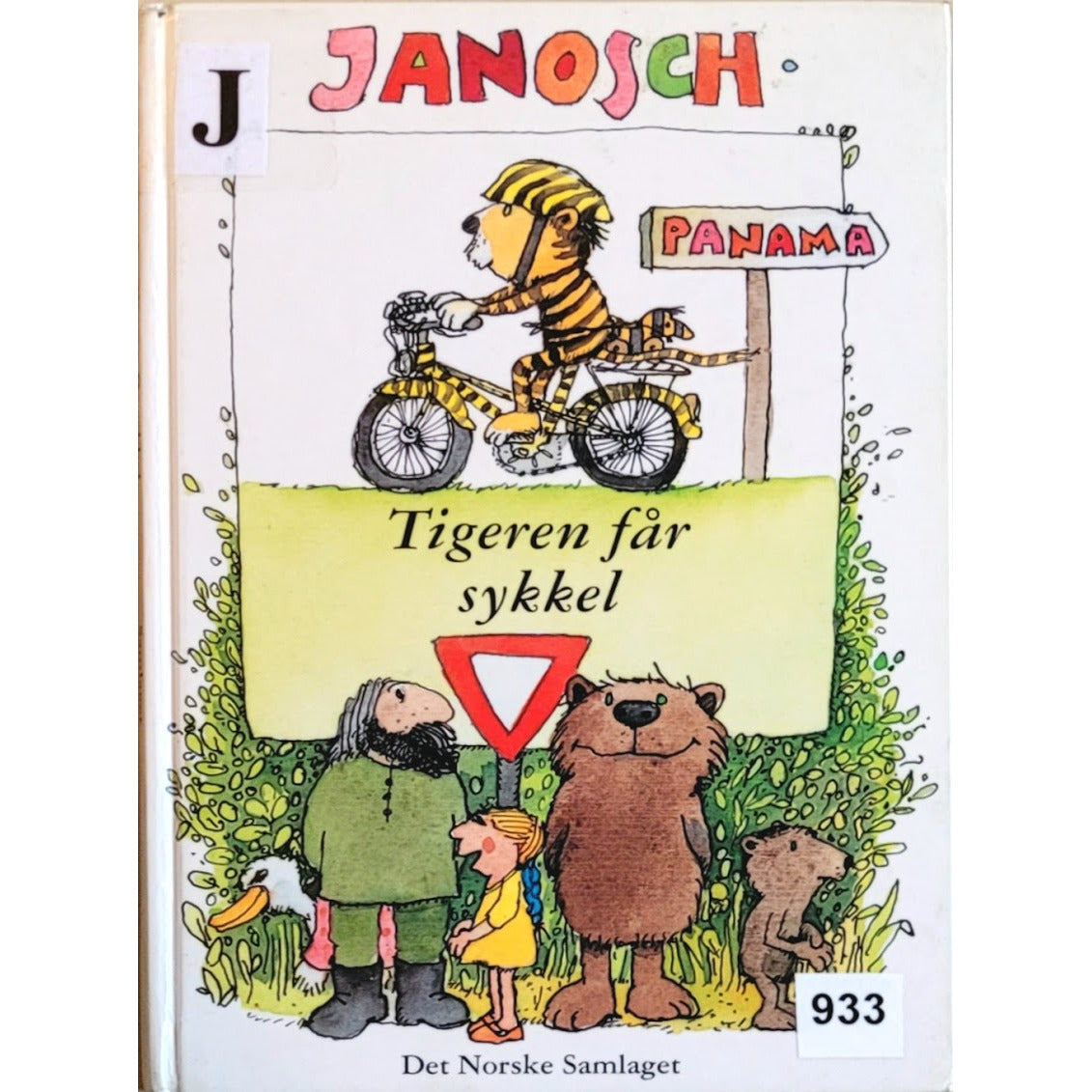 Tigeren får sykkel, brukte bøker av Janosch