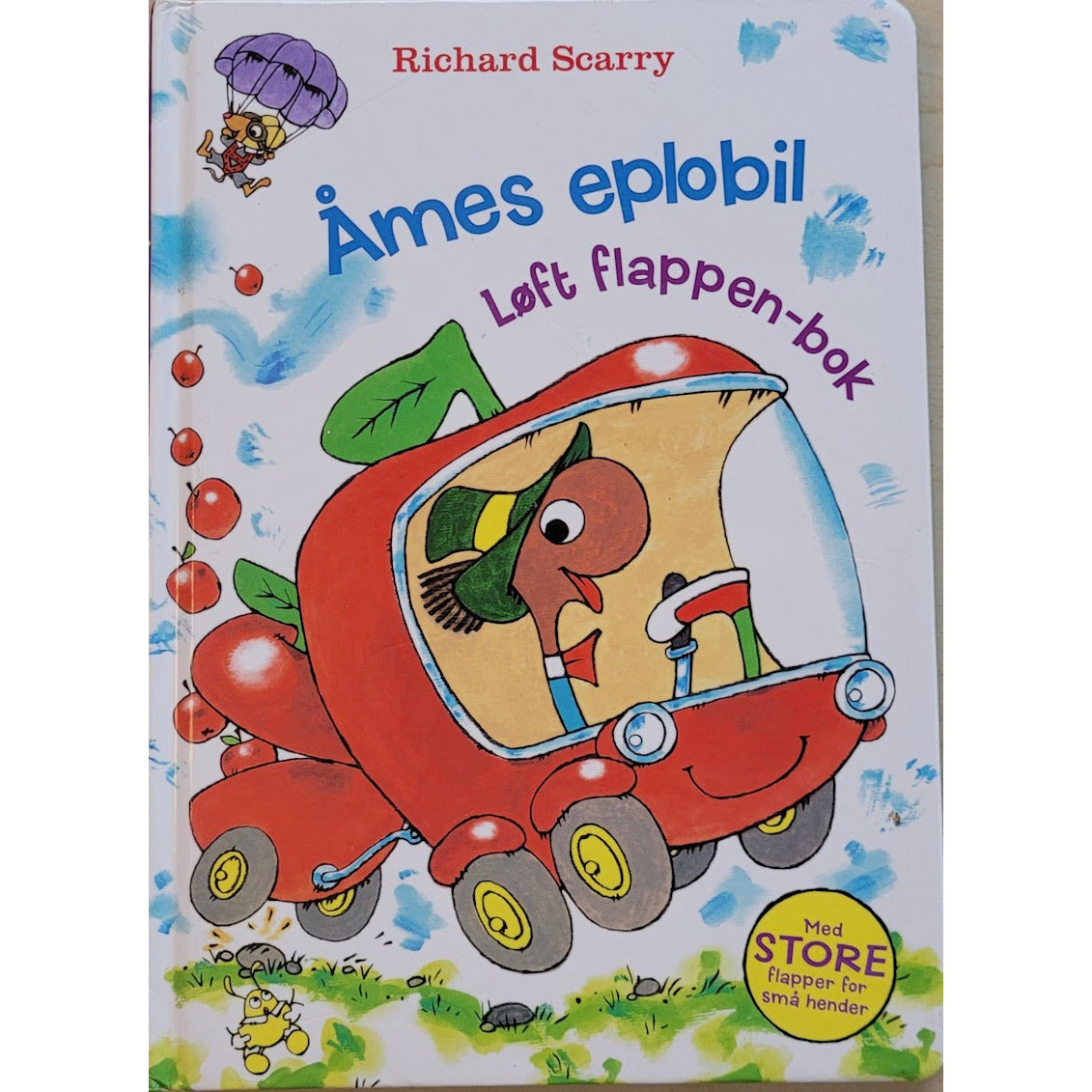 Åmes eplobil, brukte bøker av Richard Scarry