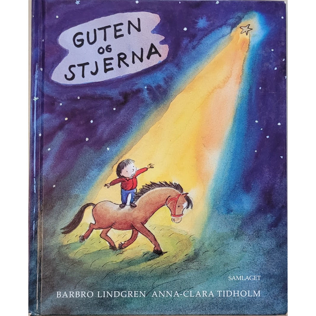 Guten og stjerna, brukte bøker av Barbro Lindgren og Anna-Clara Tidholm