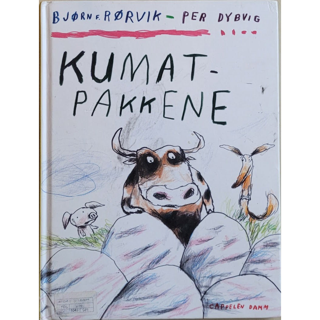 Kumatpakkene, brukte bøker av Bjørn F. Rørvik og Per Dybvig