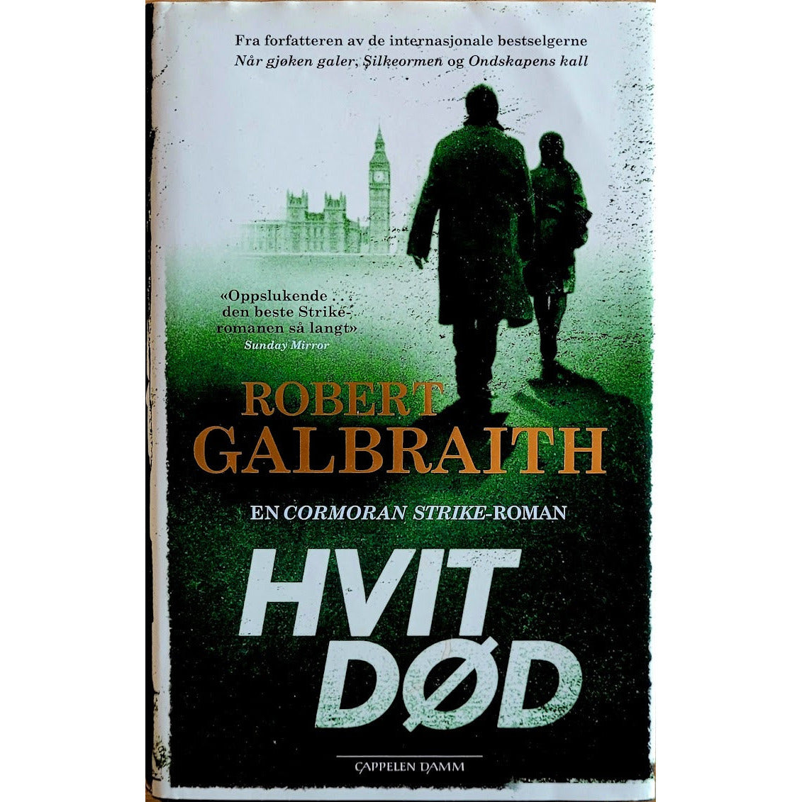 Hvit død, brukte bøker av Robert Galbraith