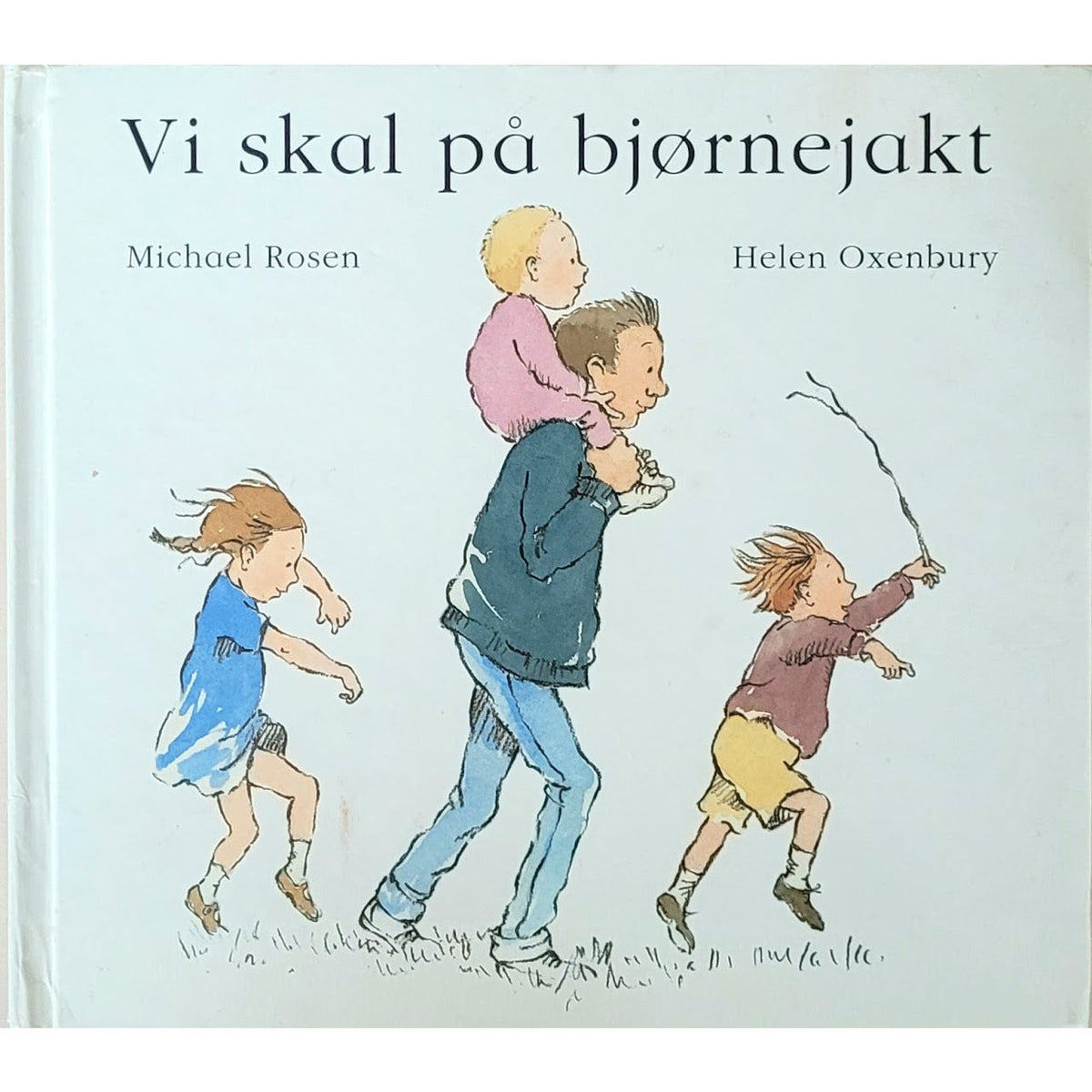 Vi skal på bjørnejakt, brukte bøker av Michael Rosen og Helen Oxenbury
