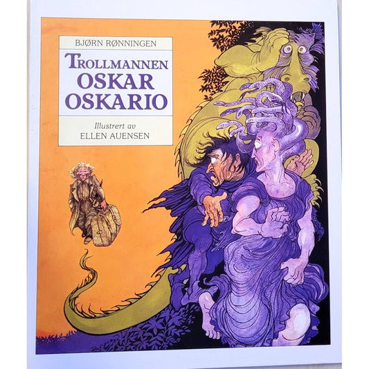 Trollmannen Oskar Oskario, brukte bøker av Bjørn Rønningen