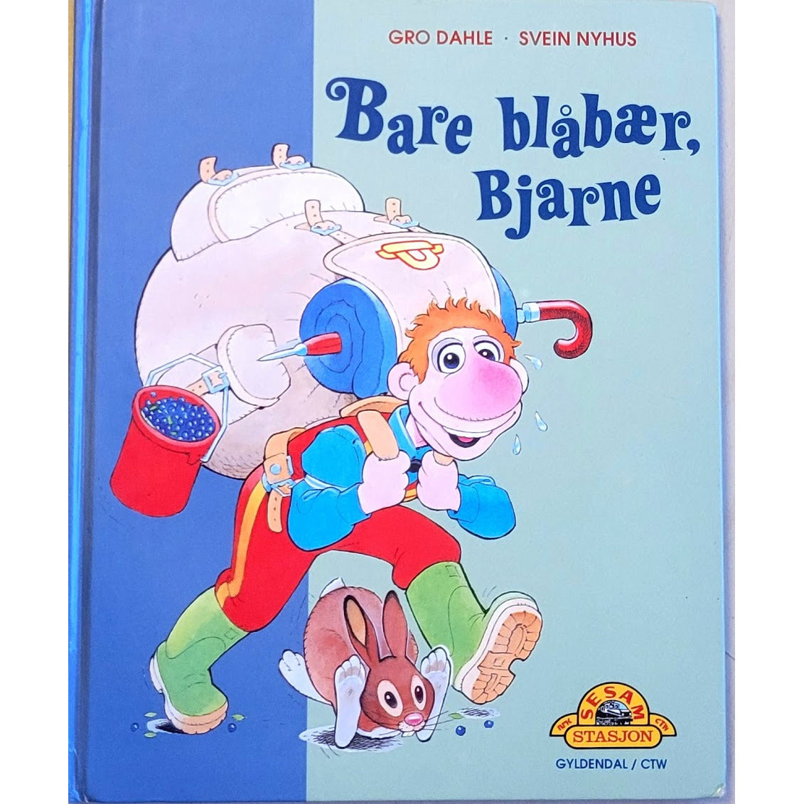 Bare blåbær, Bjarne, brukte bøker av Gro Dahle og Svein Nyhus