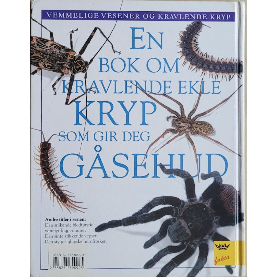Vemmelige vesener og kravlende kryp - Den ekle hårete edderkoppen