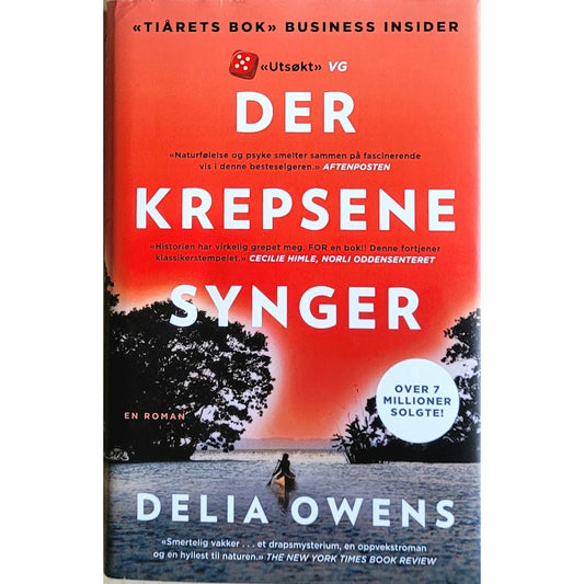 Der krepsene synger, brukte bøker av Delia Owens