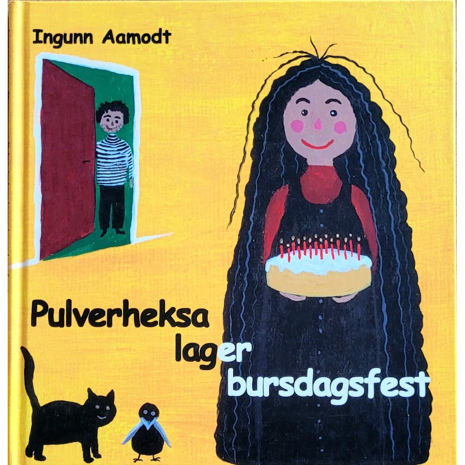 Pulverheksa lager bursdagsfest, brukte bøker av Ingunn Aamodt