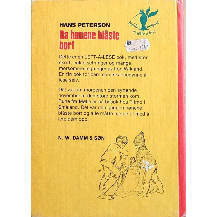 Peterson, Hans: Da hønene blåste bort