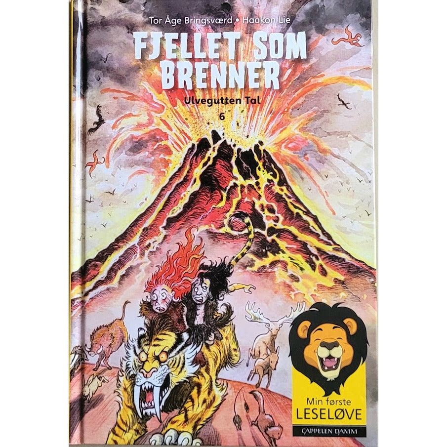 Fjellet som brenner - Ulvegutten Tal 6, brukte bøker av Tor Åge Bringsværd