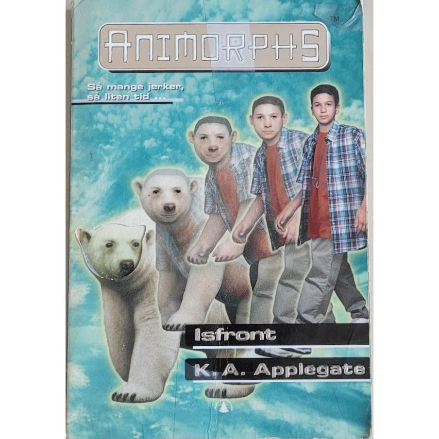 Isfront - Animorphs #25, brukte bøker av K.A. Applegate
