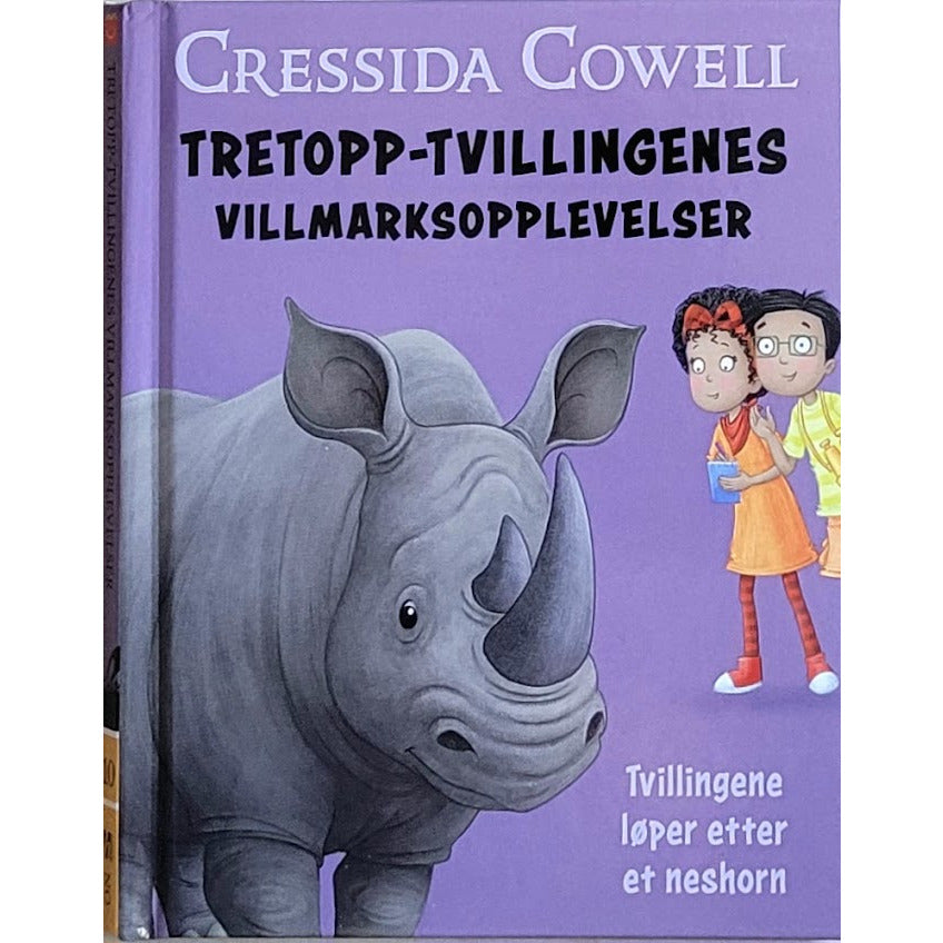 Tretopp-tvillngenes villmarksopplevelser - Brukte bøker av Cressida Cowell