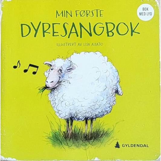 Min første dyresangbok, brukte bøker av Lisa Aisato