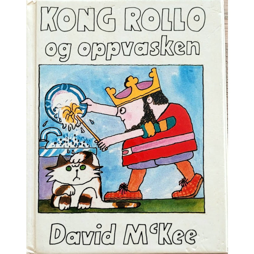 Kong Rollo og oppvasken, brukte bøker av David McKee