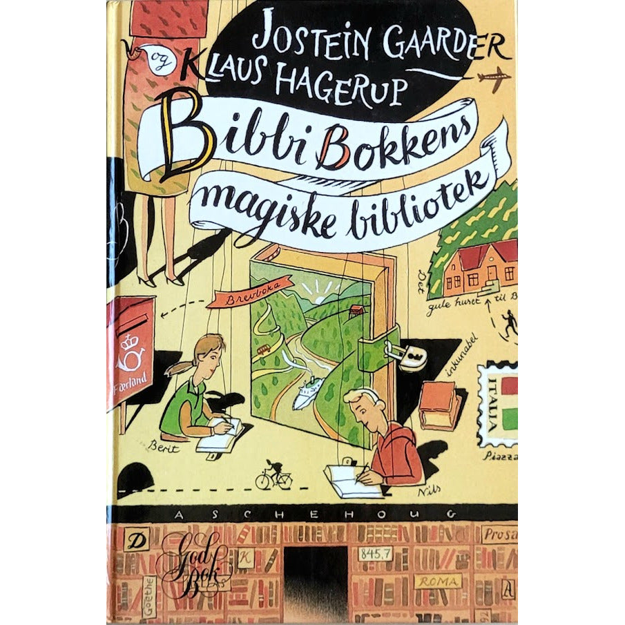 Bibbi Bokkens magiske bibliotek, brukte bøker av Jostein Gaarder og Klaus Hagerup