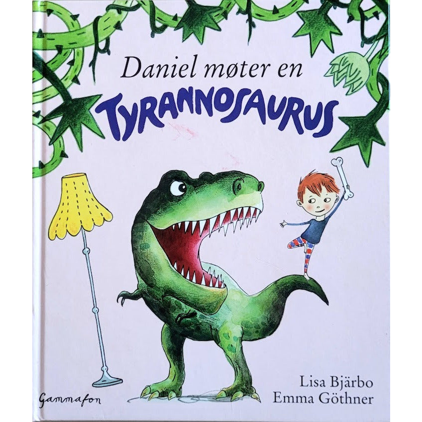 Daniel møter en tyrannosaurus, brukte bøker av Lisa Bjärbo
