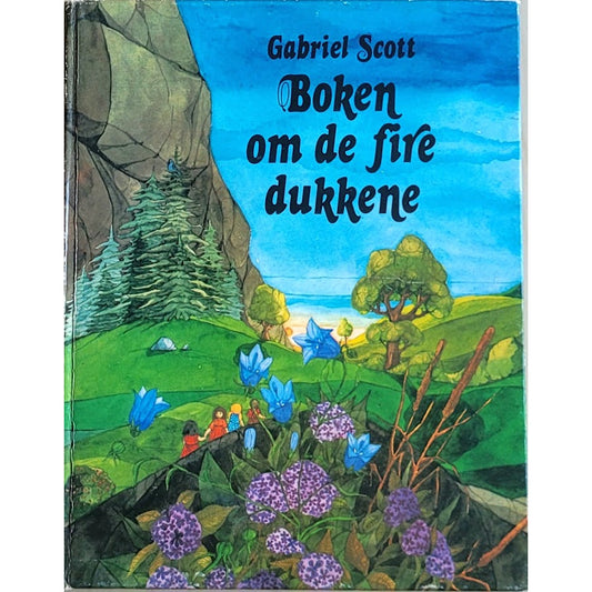 Boken om de fire dukkene, brukte bøker av Gabriel Scott og Kari Bøge