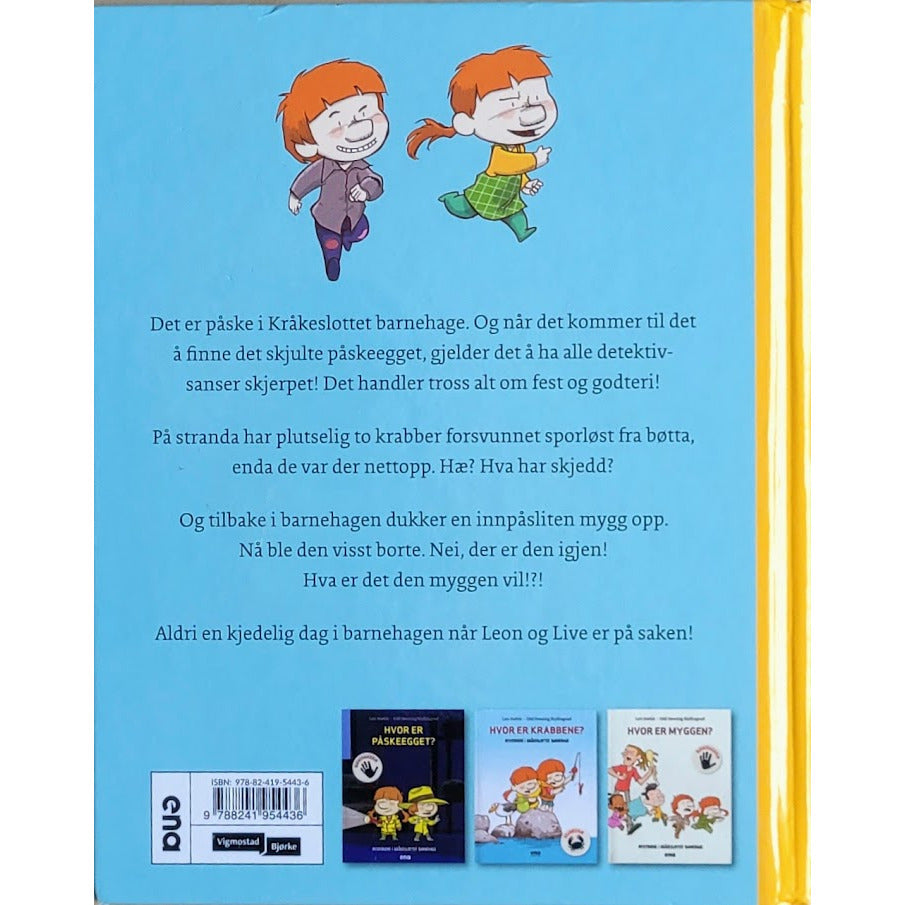 Mæhle, Lars: Mysteriene i Kråkeslottet barnehage - Påskeegg, krabber og mygg