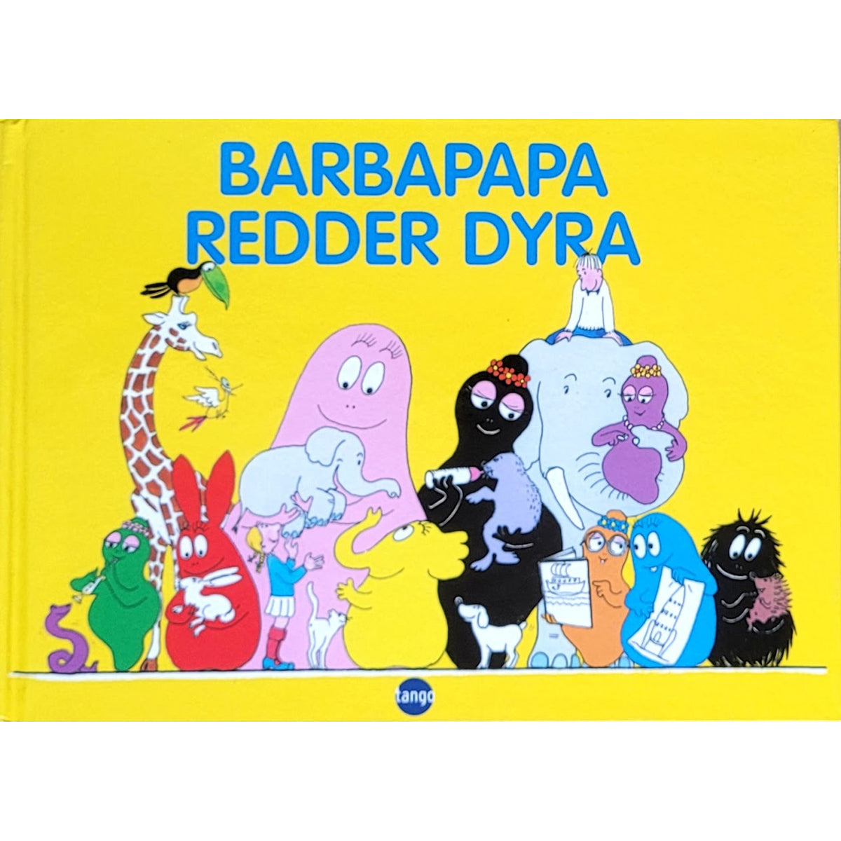 Barbapapa redder dyra, brukte bøker av Annette Tison