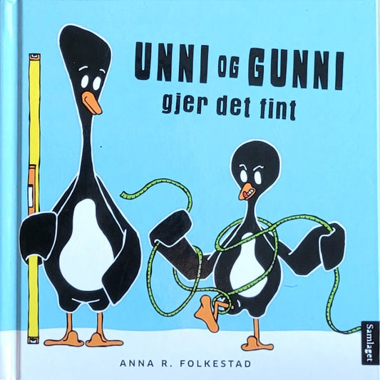 Unni og Gunni gjer det fint, brukte bøker av Anna R. Folkestad