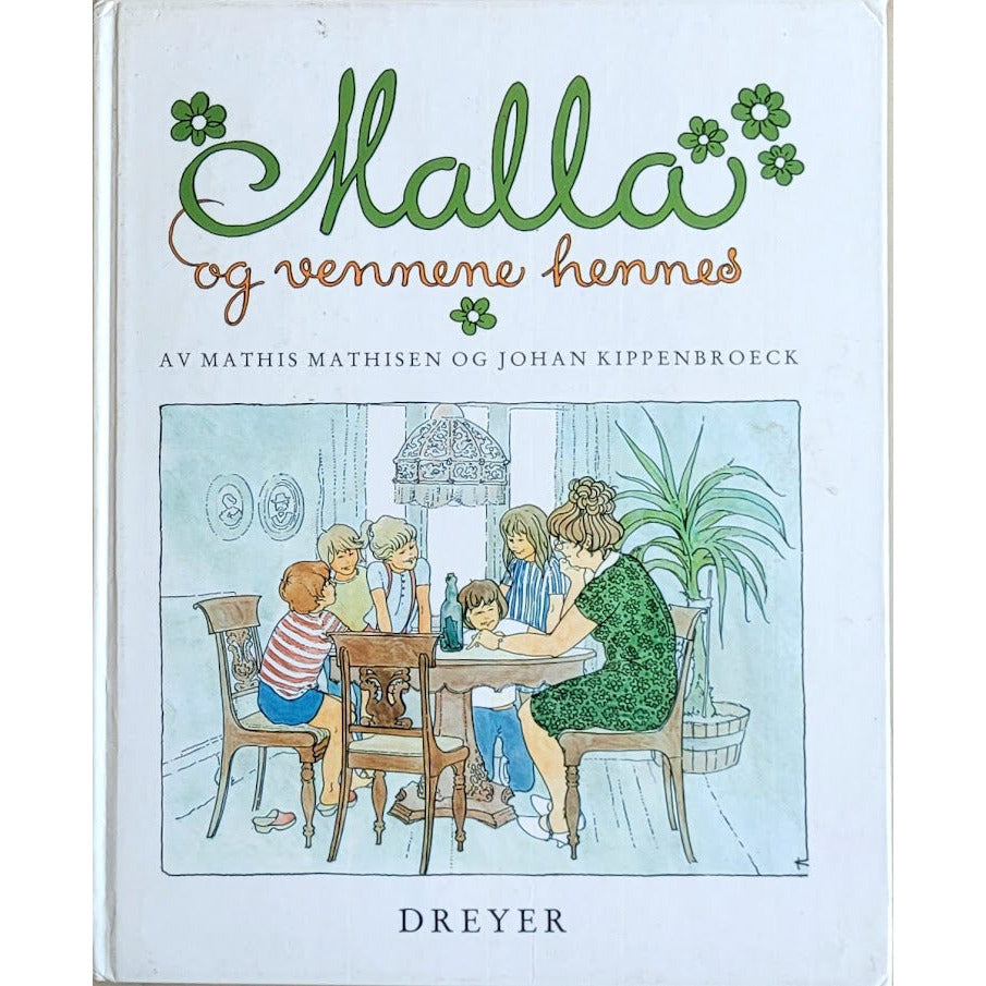 Malla og vennene hennes, brukte bøker av Mathis Mathisen