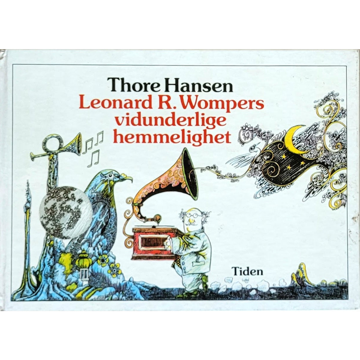 Leonard R. Wompers vidunderlige hemmelighet, brukte bøker av Thore Hansen