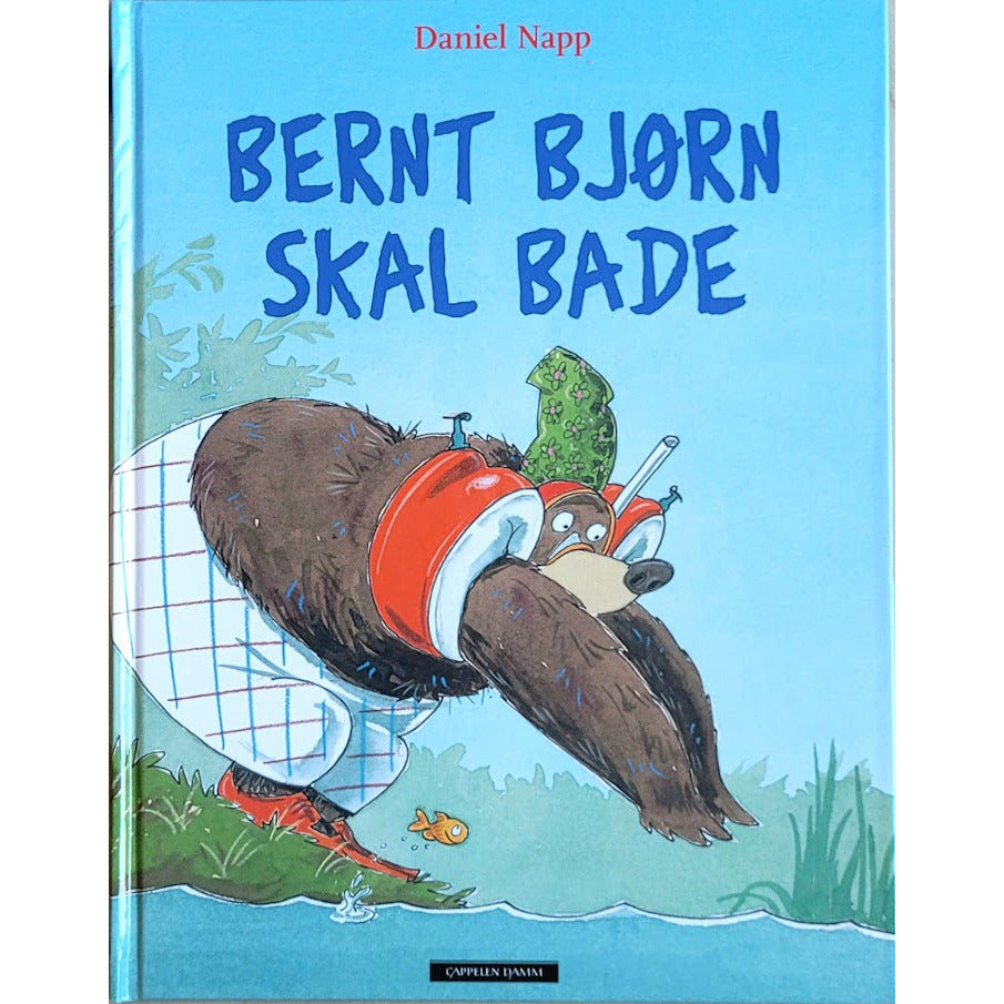 Bernt Bjørn skal bade, brukte bøker av Daniel Napp