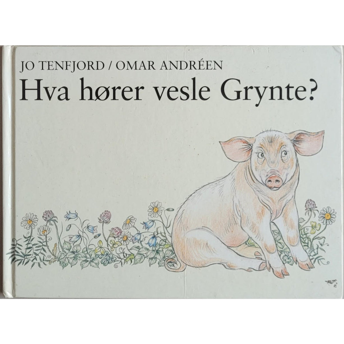 Hva hører vesle Grynte?, brukte bøker av Jo Tenfjord