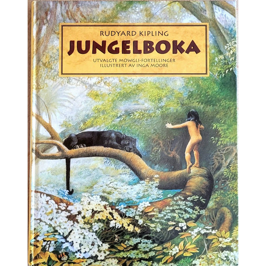 Jungelboka, brukte bøker av Rudyard Kipling og Inga Moore
