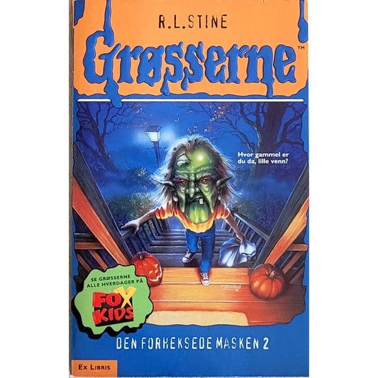 Grøsserne 36 - Den forheksede masken 2, Brukte bøker av R.L. Stine